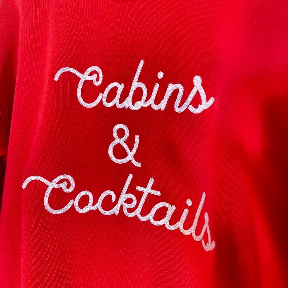 Preserved Red Women's Sweater - Cabins & Cocktails - Picture 3 of 7